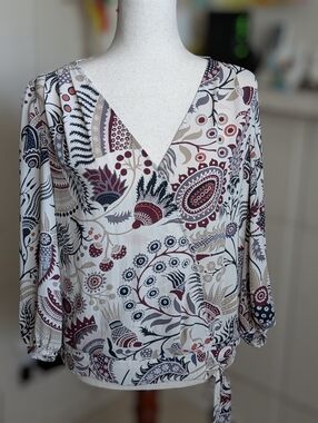 Loft Wrap Blouse